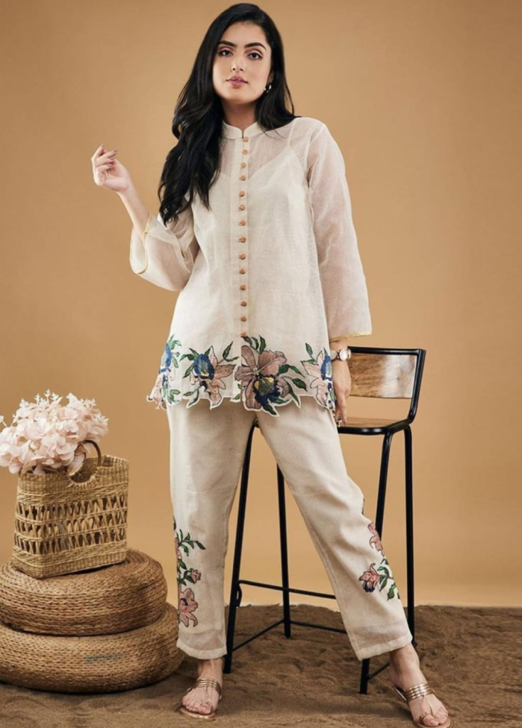 Women’s coordinated set Designer co-ord Casual co-ord